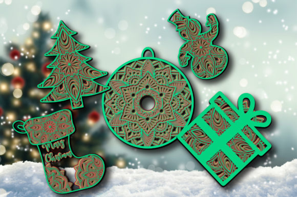 3D SVG Christmas Bundle for Pro Branding