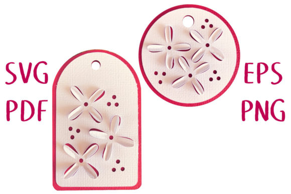 3D SVG Paper Flowers: Clematis Gift Tags Review
