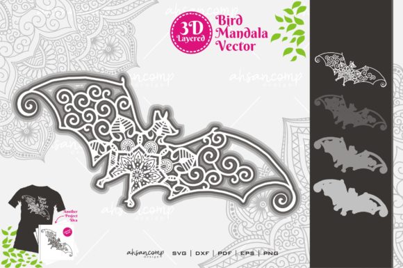 Bird Mandala 3D Layered 6: A Designer's Review