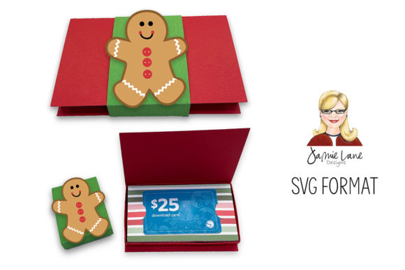 Christmas 3D SVG: Gingerbread Gift Card Holder Review