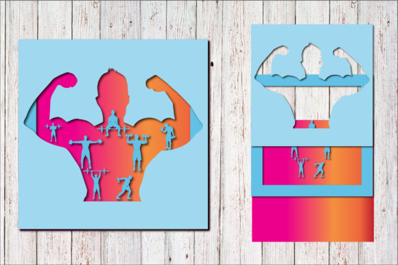 Gym Gradient: Bold 3D SVG Shapes for Modern Brands