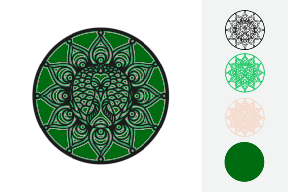 Peacock Multilayer: A 3D SVG Shape for Bold Branding