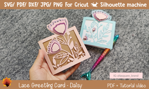 Review: 3D SVG Daisy Card for Paper Flowers