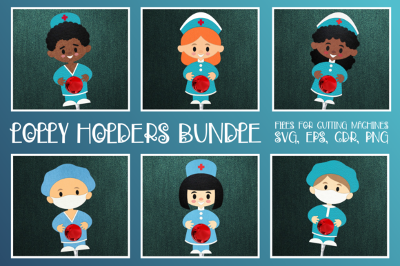 Review: Health Staff Lollipop Holders Bundle SVG