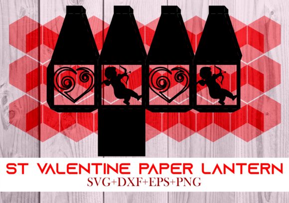 St Valentine Paper Lantern Series 0082: A 3D SVG Shapes Review