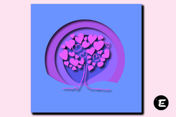 Tree of Love: A Designer's Take on 3D SVG Layering